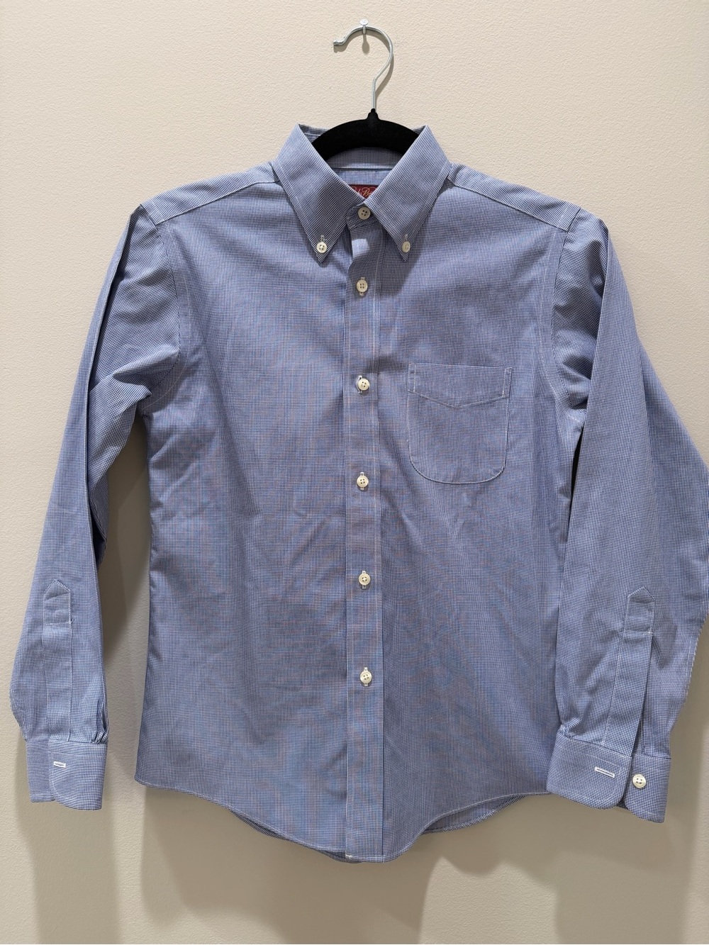 Brooks Brothers Light Blue Long-Sleeve Button-Down Shirt